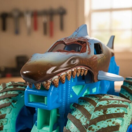 Vehiculo Monster Jam 58810 Cambio de Color 1:64 MEGALODON