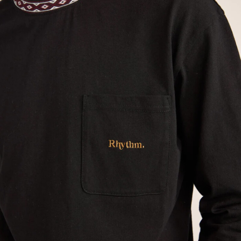 Remera Rhythm Vintage Jac - Negro Remera Rhythm Vintage Jac - Negro