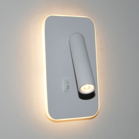 Portátil led de pared con SPOT móvil, DOBLE LUZ BLANCA