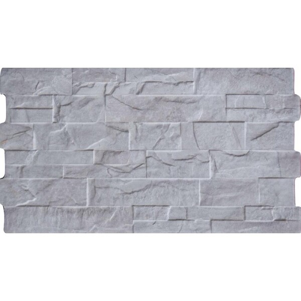 REVESTIMIENTO IMITACIÓN PIEDRA FLANDES BLANCO MATE "A" 25X50 CM Revestimiento Imitación Piedra Flandes Blanco Mate "a" 25x50 Cm