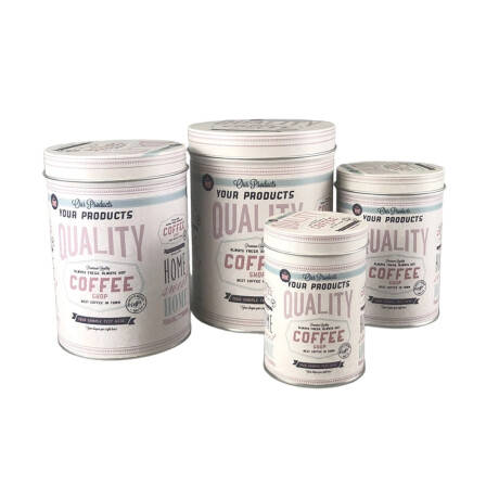 Set x4 latas Quality Coffee Sc