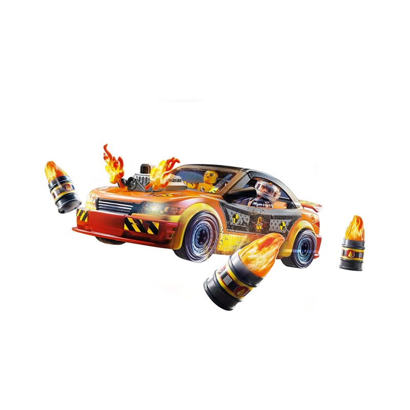 Juguete Playmobil Stunt Show auto de acrobacias Crashcar 60 piezas Juguete Playmobil Stunt Show auto de acrobacias Crashcar 60 piezas