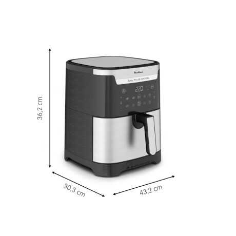 Freidora Grill sin Aceite Moulinex XXL Negro