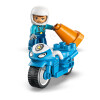 Moto de Policía Azul Duplo Lego Moto de Policía Azul Duplo Lego