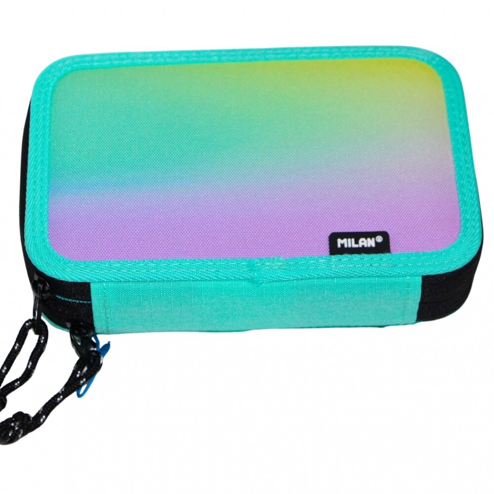 CARTUCHERA MILAN 2 PISOS COMPLETA DE UTILES SUNSET CELESTE CARTUCHERA MILAN 2 PISOS COMPLETA DE UTILES SUNSET CELESTE