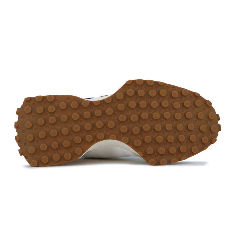Championes New Balance 327 Mujer Crema-Bordo