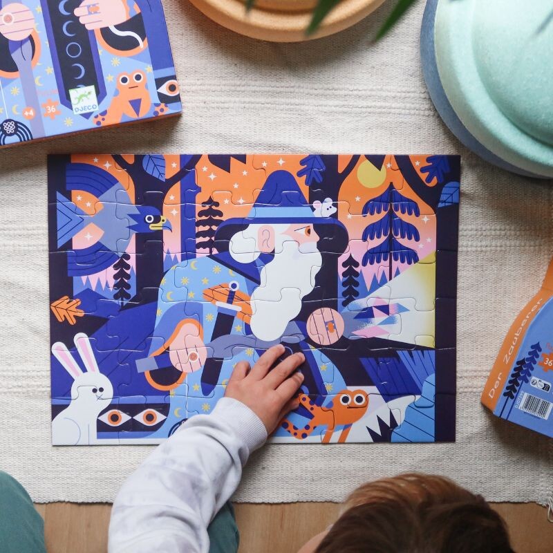Puzzle Siluetas 42x30cm 36 Pcs 4+ Mago