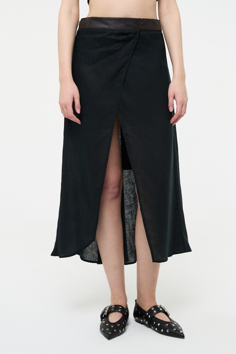 FALDA MAXI Negro