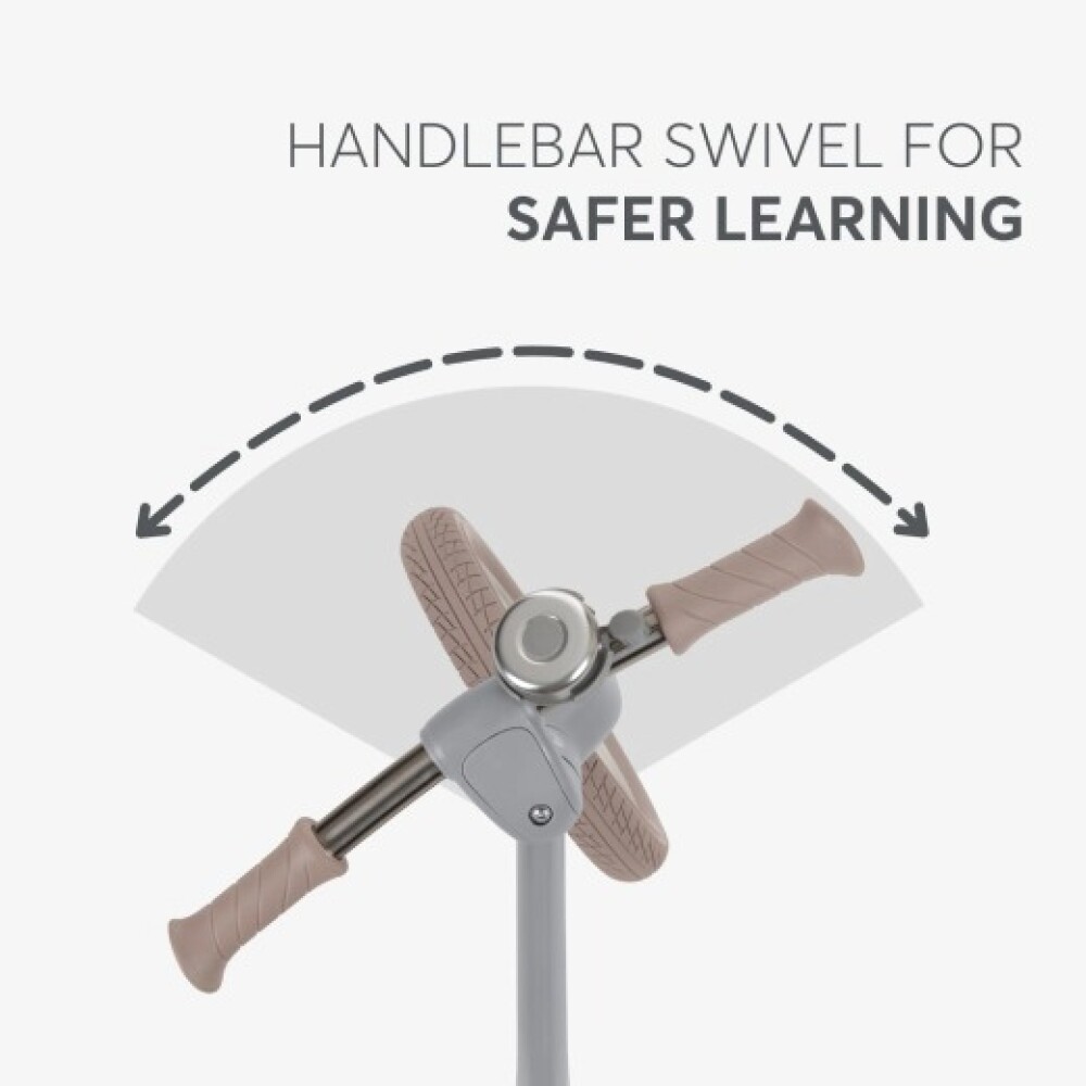 Bici balance LANSER KIKKABOO gris