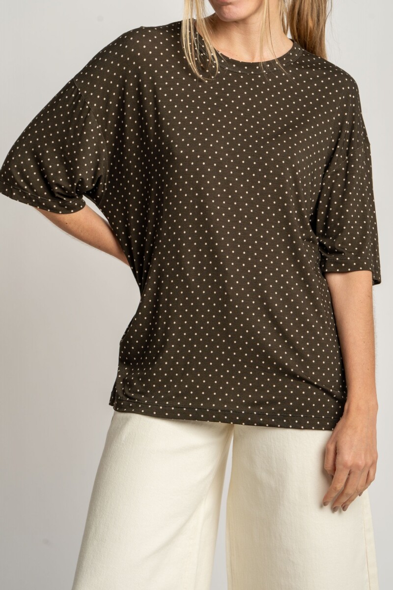 Remeron Lunares - Chocolate 