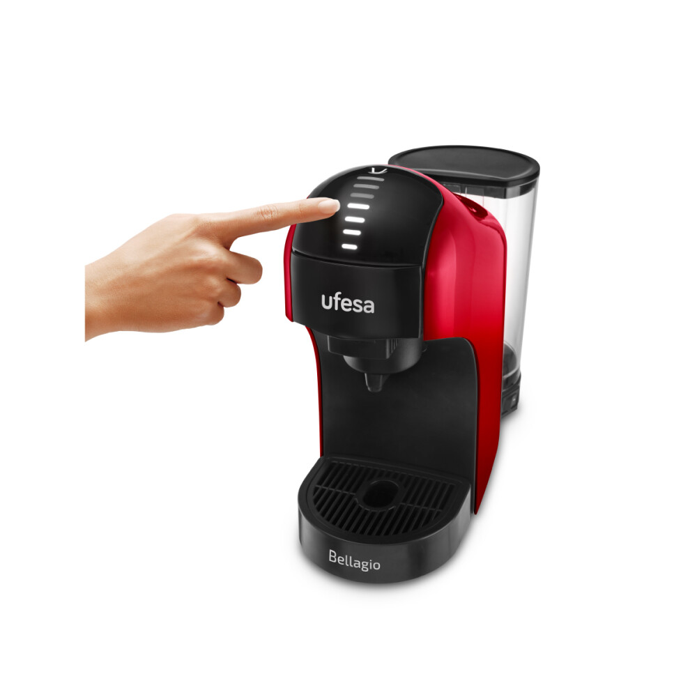 Cafetera Multicápsulas Ufesa Bellagio Rossa Cafetera Multicápsulas Ufesa Bellagio Rossa