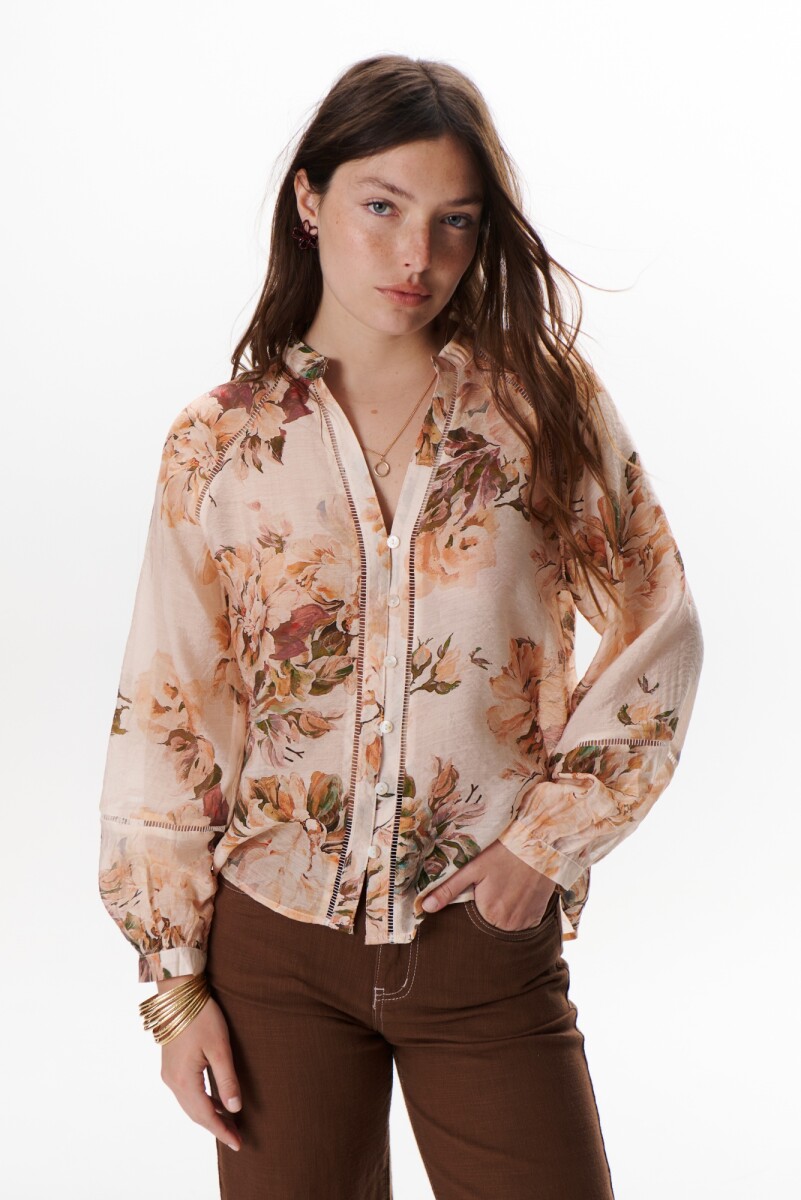 CAMISA JACINTA - NATURAL 