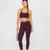 Leggings Define PowerHold High-Waisted 7/8 Mujer Oxblood
