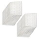 20 Placas Revestimiento Pared Autoadhesiva 70x77cm Promo X20 Blanco