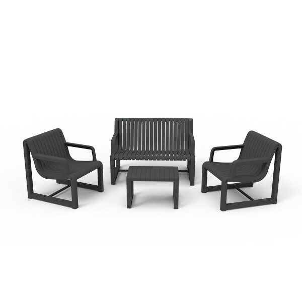 JUEGO DE JARDIN ZENO ANTRACITA Juego De Jardin Zeno Antracita