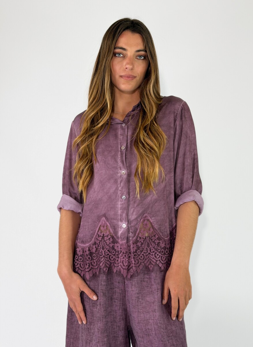 CAMISA MARIOLU - ROSA 