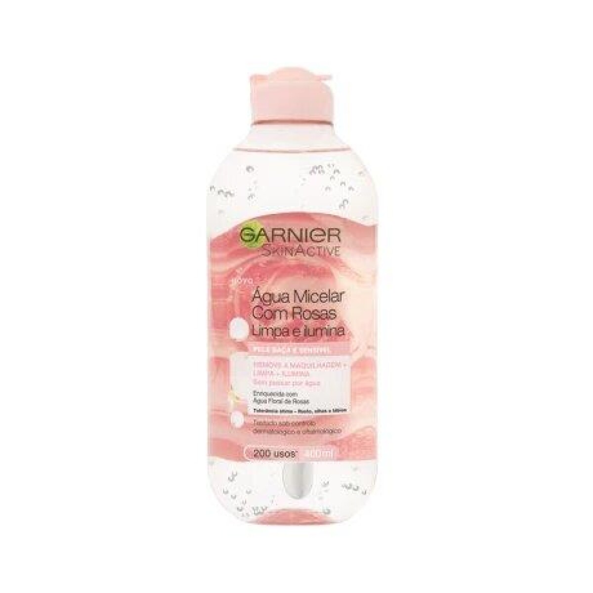 Garnier Skin Active Agua Micelar con Agua de Rosas Todo en 1 - 400 ml 