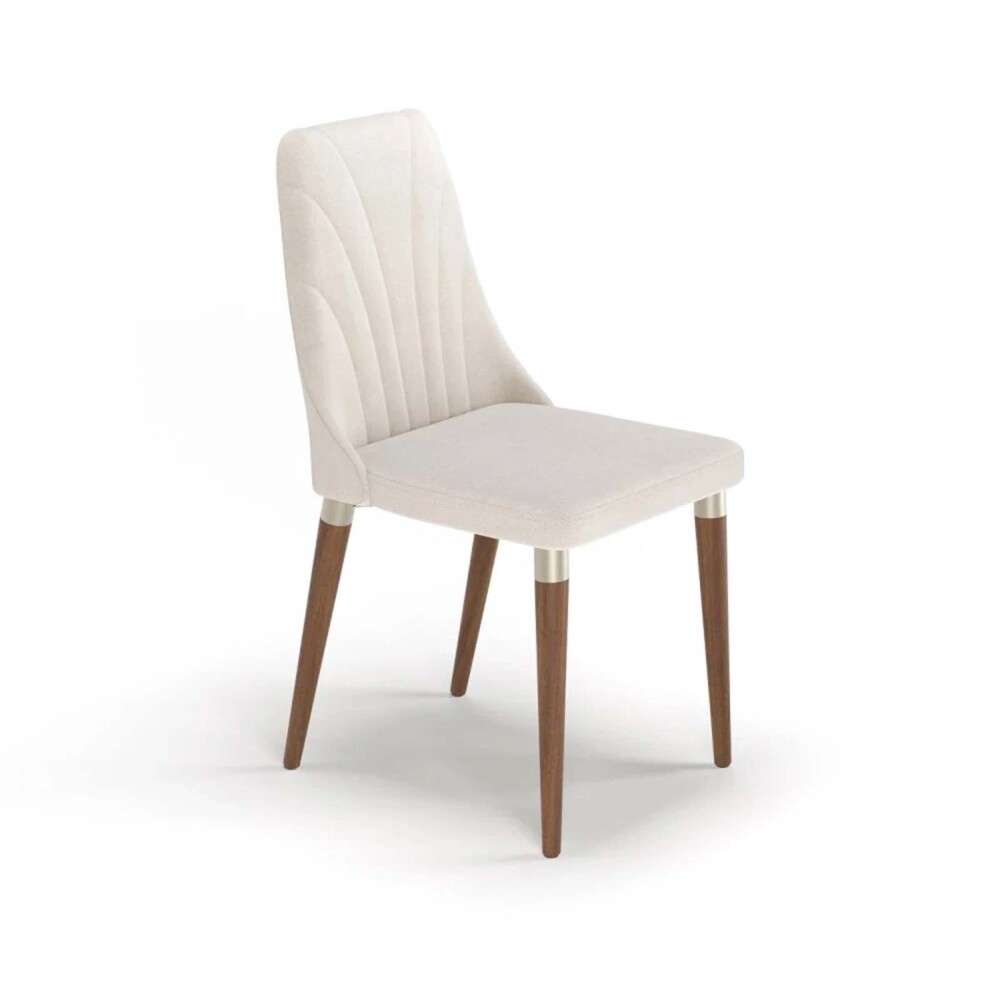 SILLA DE COMEDOR MDF-Y-MADERA NATURAL-BEIGE LOREN