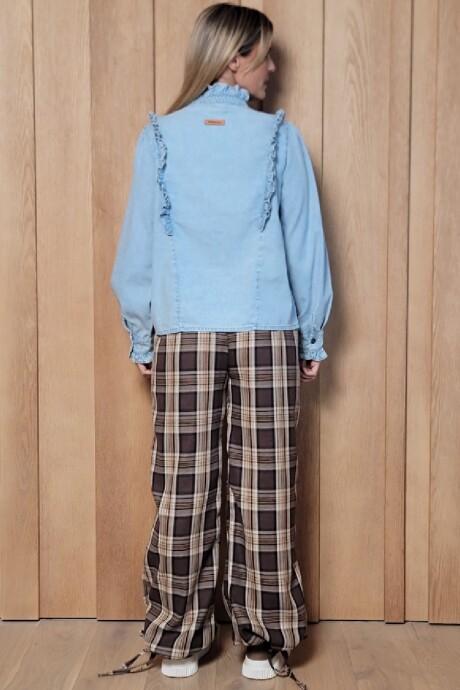 Pantalón Scott Escocés Chocolate