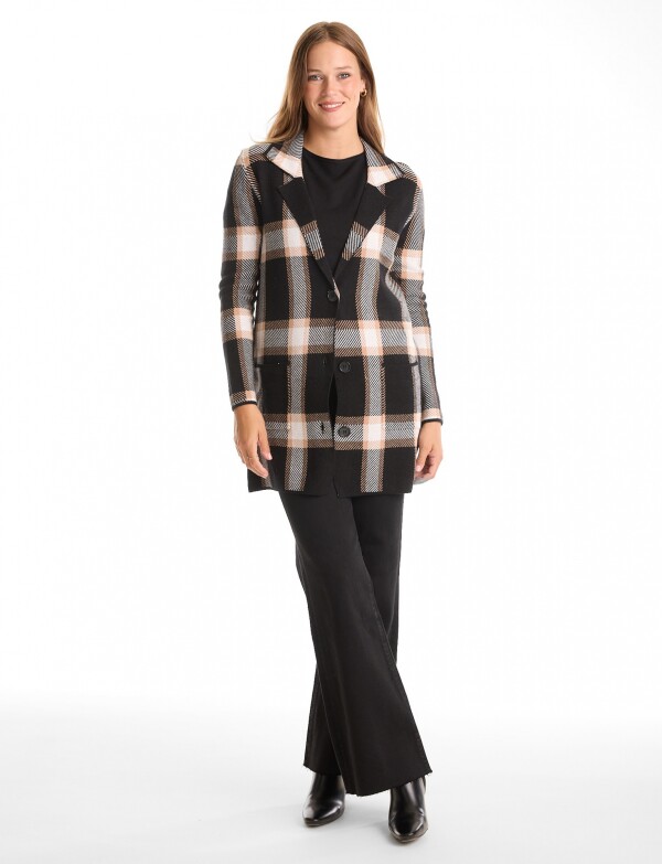 Cardigan Cuadrille MULTI/NEGRO