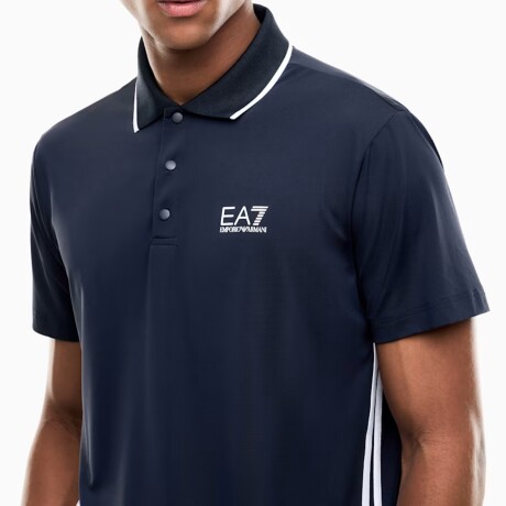 Remera EA7 Emporio Armani Tennis Polo Classic Blue