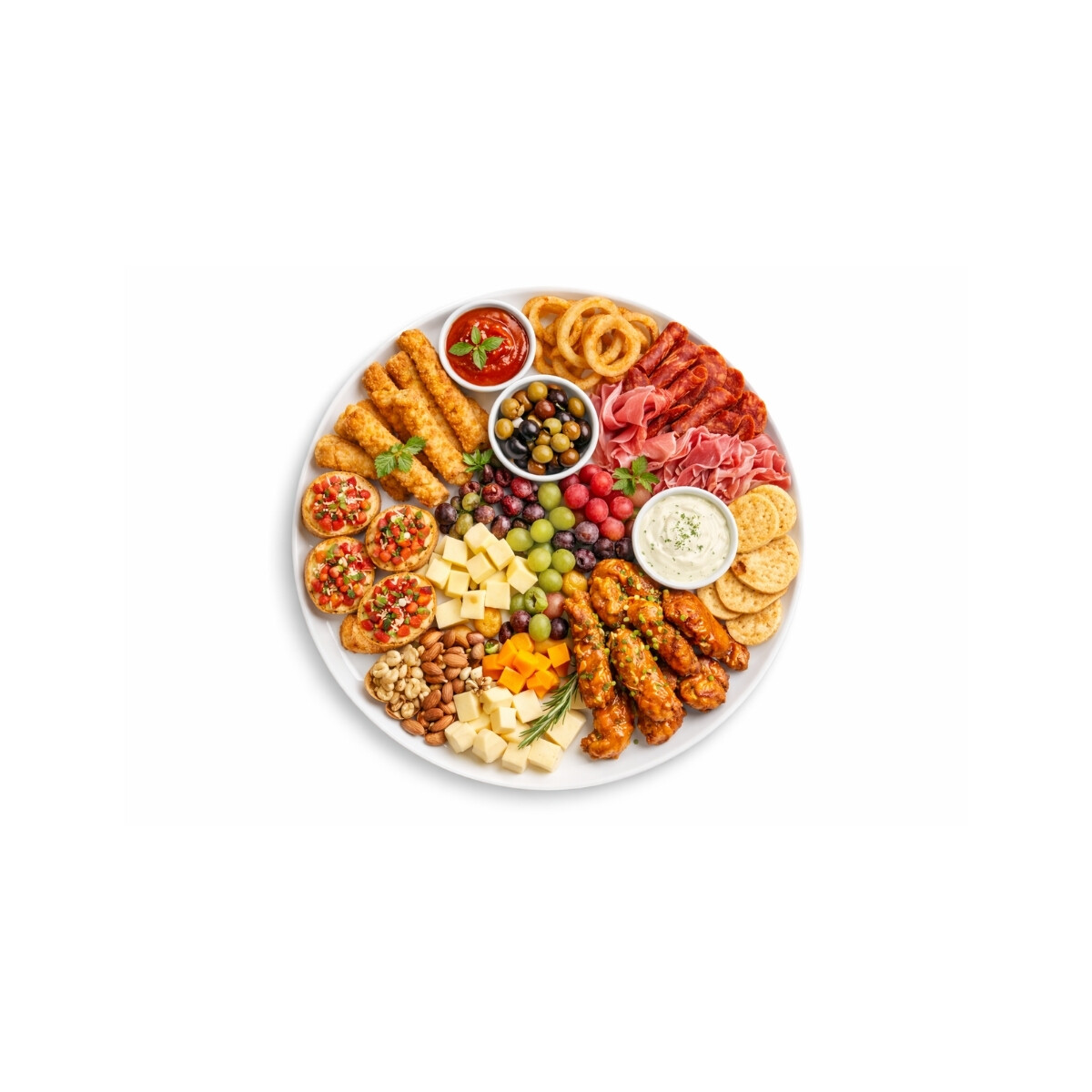 Plato Jumbo de Porcelana 18.6 cm 