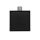 Desague En Acero Inox Ss304 15X15 Salida Vert. Negro Mate