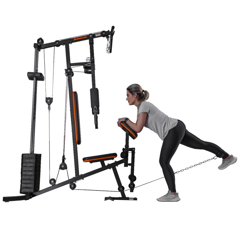 Gimnasio Multifunción Athletic 400M Negro