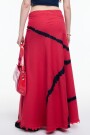 FALDA MAXI Rojo