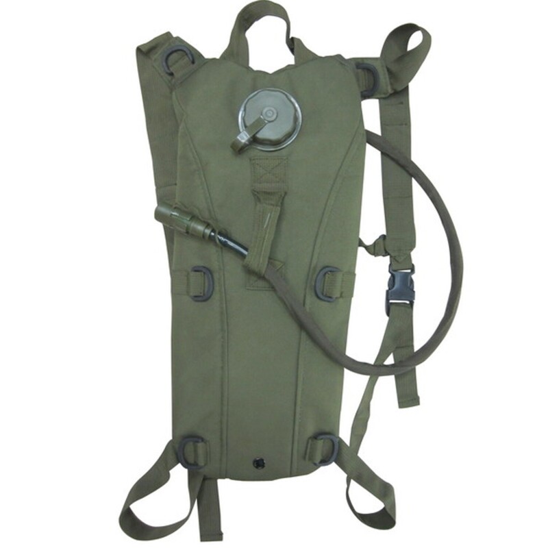 Mochila de Hidratación Arye con Bolsa de 2 Lts Verde