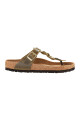 Sandalia Gizeh Braided Leoi - Regular Verde Oliva