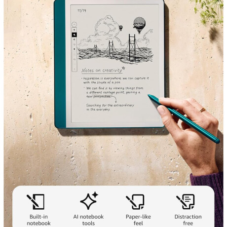 Lector digital Amazon Kindle Scribe Premium 64GB Jade Lector digital Amazon Kindle Scribe Premium 64GB Jade