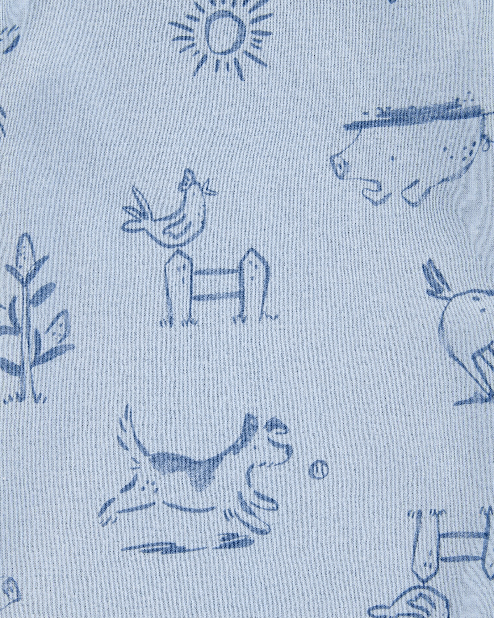 Pack cuatro bodies de algodón, diseño granja Pack cuatro bodies de algodón, diseño granja