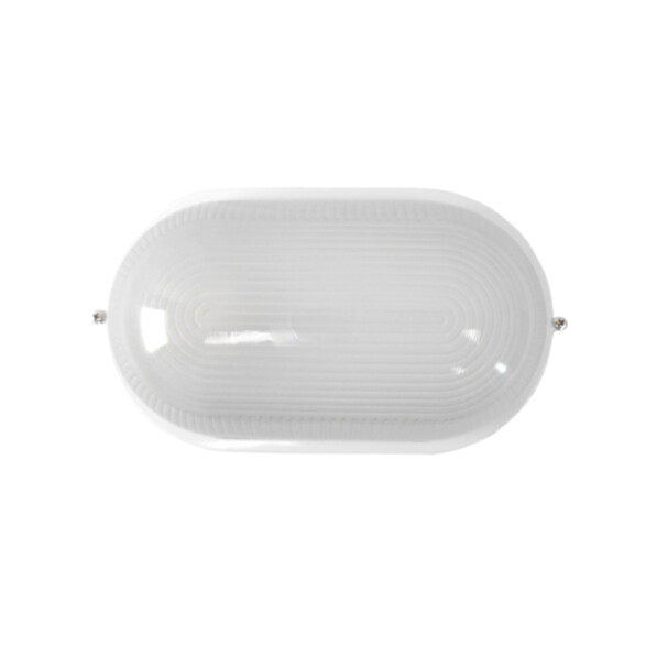 Tortuga exterior oval color blanco,1xE27 100W IP44 AI0350