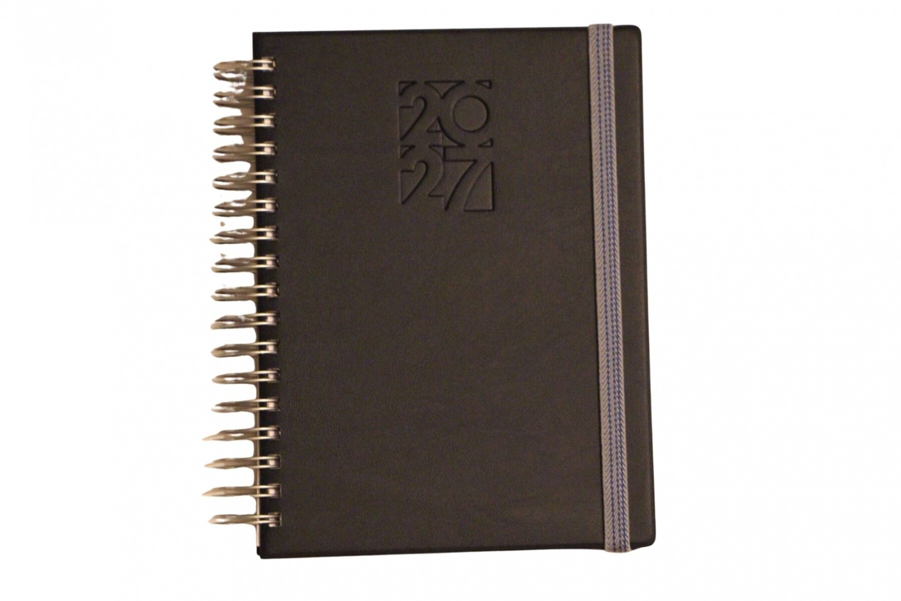 AGENDA ABEZETA 269 SETTIMANALE CON RULO - TAPA GRIS OSCURO 