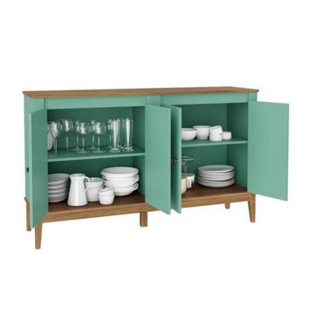 APARADOR BUFFET COLONIAL 149X90X41 OLIVA/MIEL APARADOR BUFFET COLONIAL 149X90X41 OLIVA/MIEL