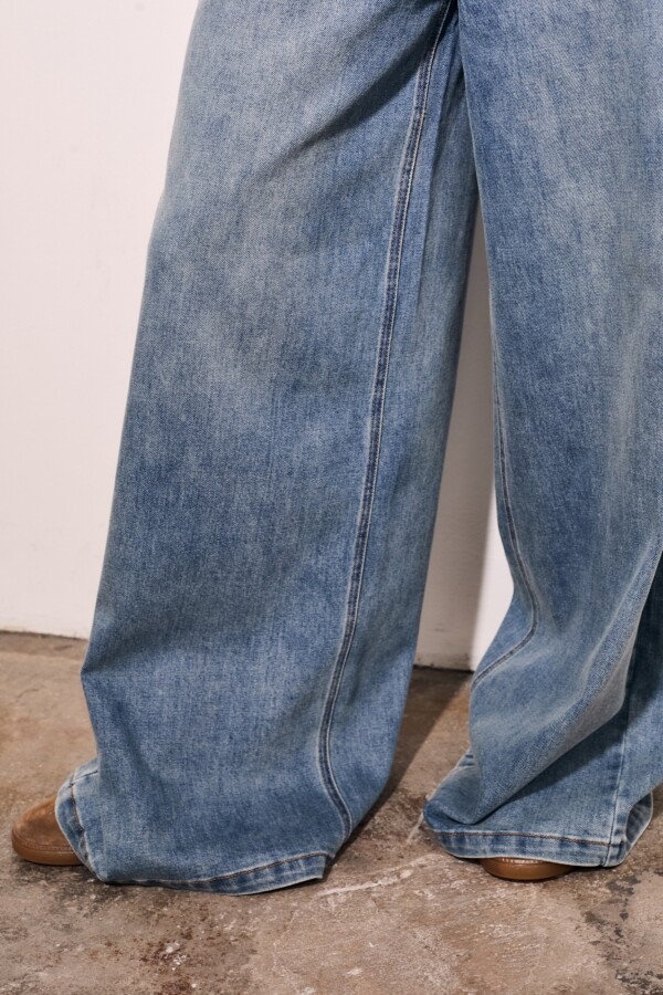 Jean Wide Leg Denim