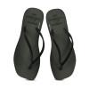 Chanclas Tropical Brasil Ojota Quadradihas De Mujer - Negro Negro