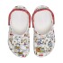 Classic Peanuts Clog K - Niños White/multi