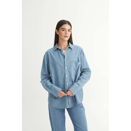 Camisa Meg Light Blue