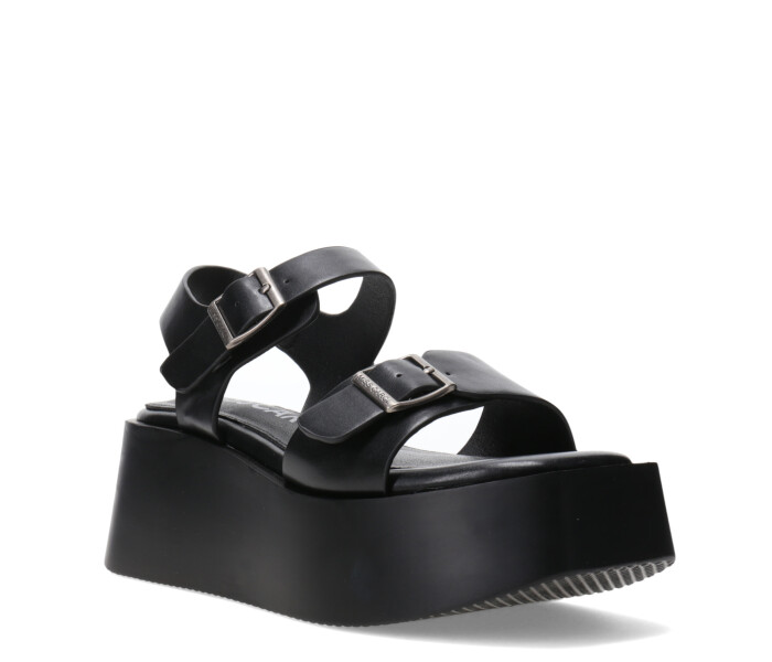 Sandalia VIXOR con plataforma Black