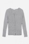 Cardigan clásico GRIS