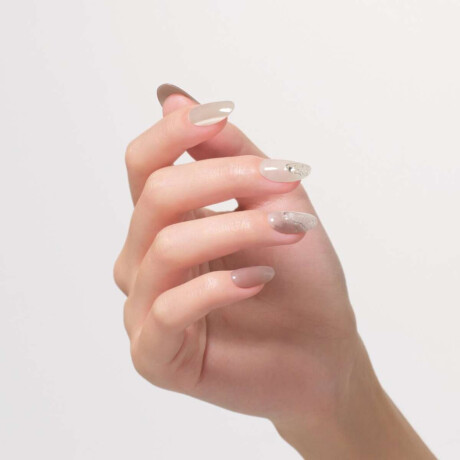 Uñas En Gel Listas (Press On) Posh Grey