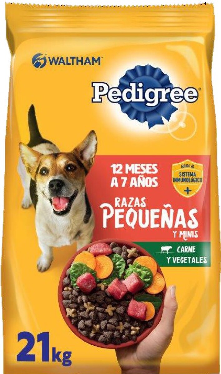 PEDIGREE RAZAS PEQUEÑAS 21 KG 