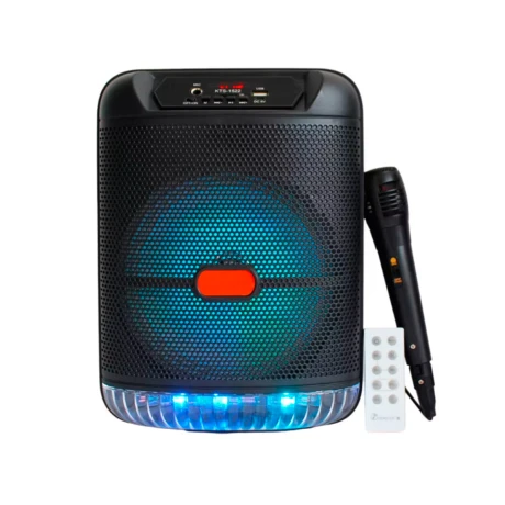 PARLANTE PORTÁTIL BLUETOOTH KTS-1522 8" LUCES LED CON MICROFONO PARLANTE PORTÁTIL BLUETOOTH KTS-1522 8" LUCES LED CON MICROFONO