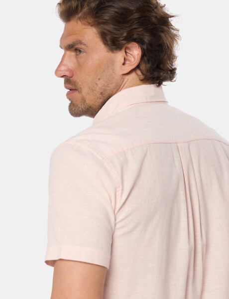 CAMISA DE LINO Rosa