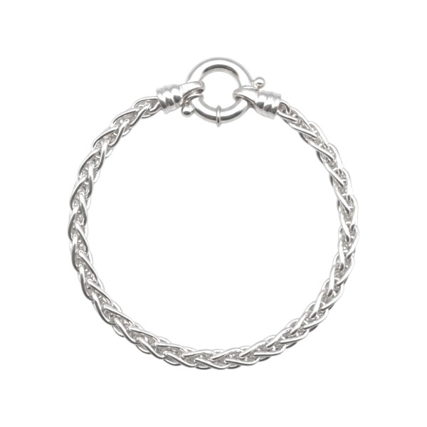 Pulsera espiga - Plata 925 - Sin piedra - PU3852 sinpiedra