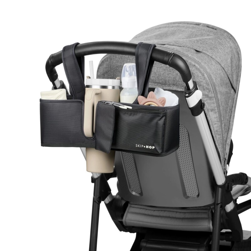 Organizador para colgar en cochecito Ultimate Skip Hop - Negro Organizador Para Colgar En Cochecito Ultimate Skip Hop - Negro