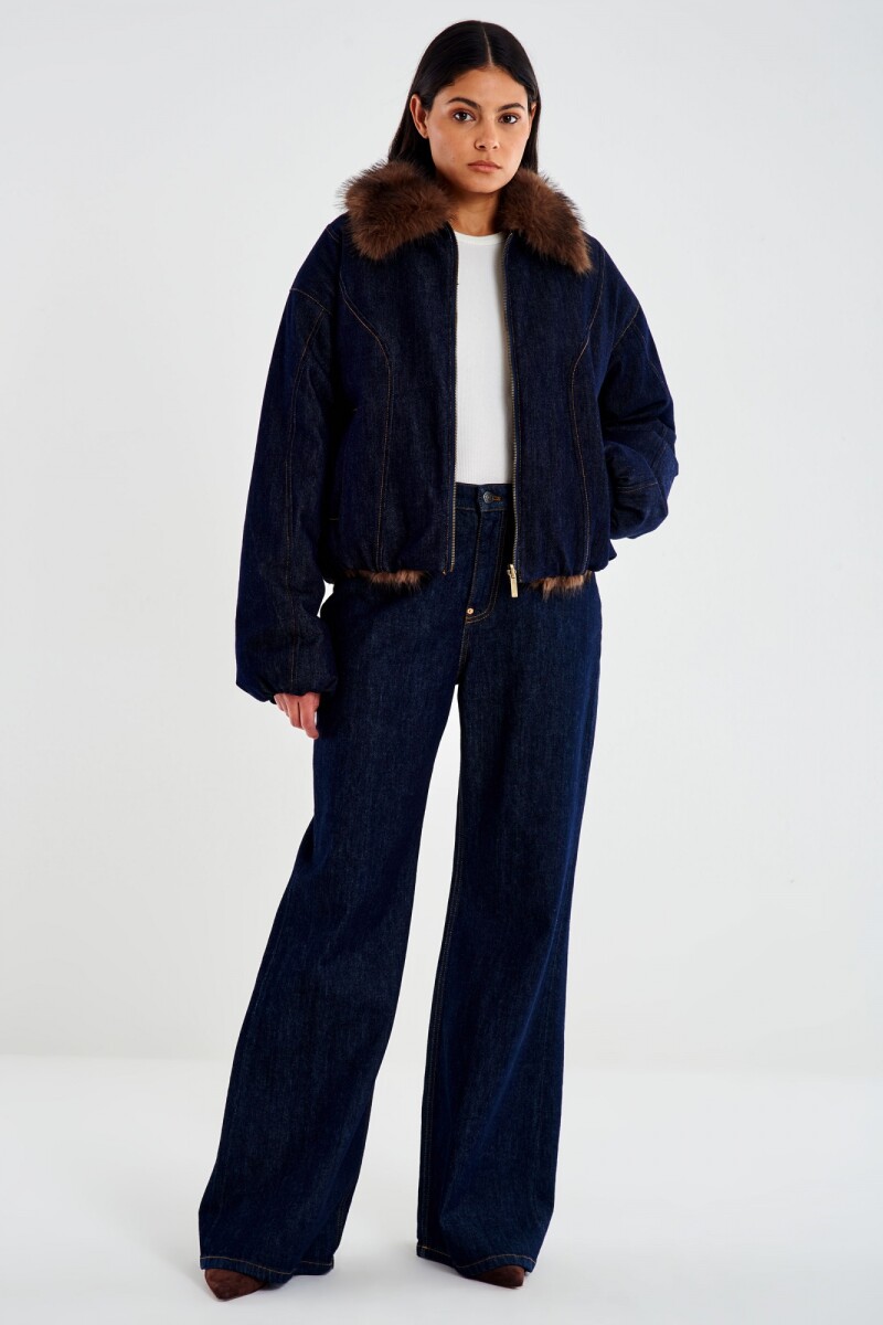 CHAQUETA PELO Denim