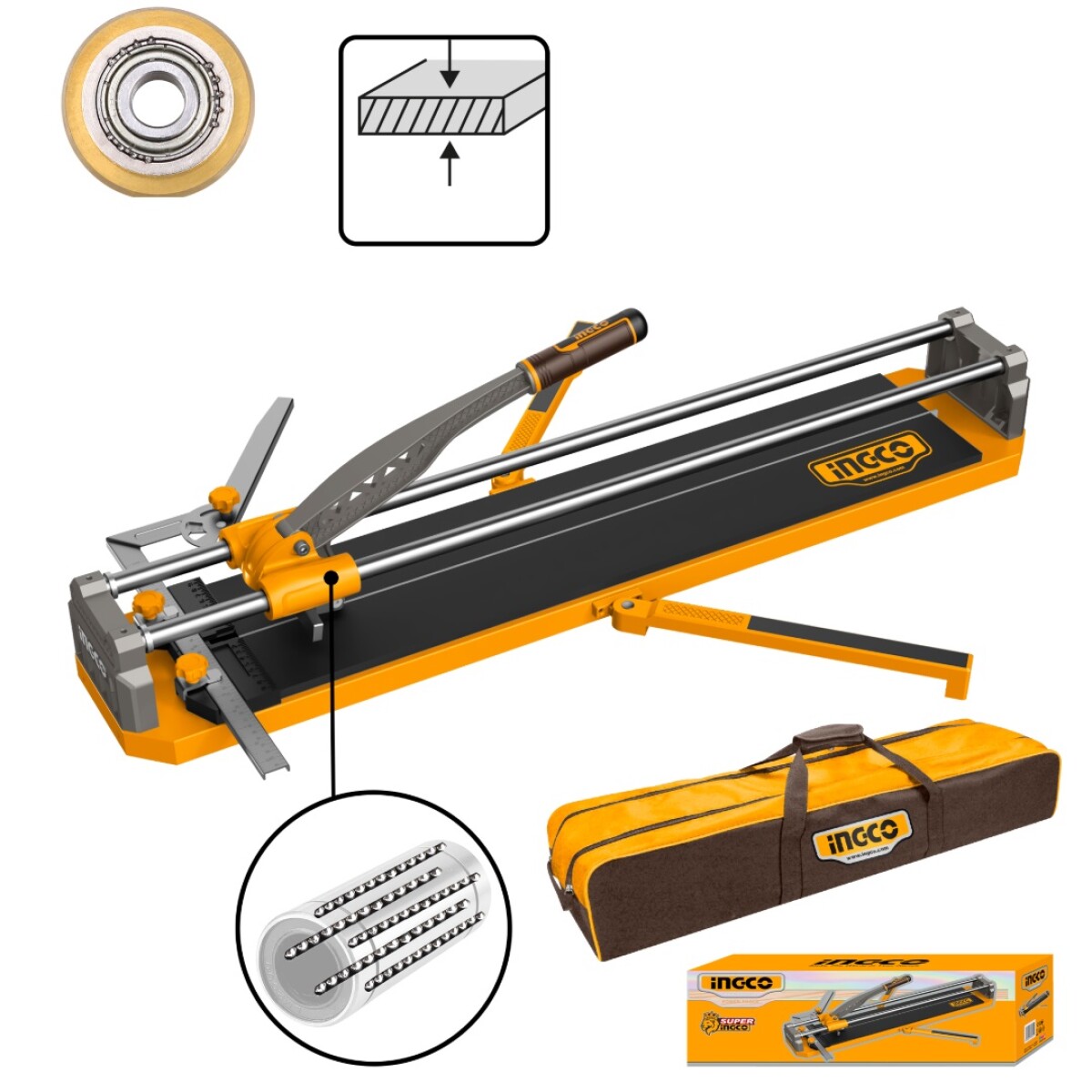 Cortadora De Cerámica Manual Ingco HTC04802 800MM Ub 